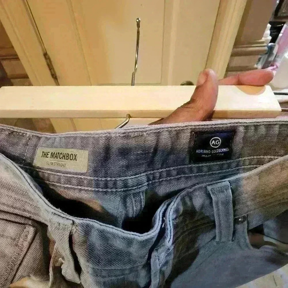 p7080 The match box slim straight  light grey wash by ag Adriano goldschmied… - Picture 6 of 6